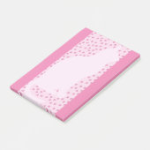 Post-it® Chat rose et pattes (Incliné)