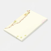 Post-it® Chat somnolent pelucheux (Incliné)