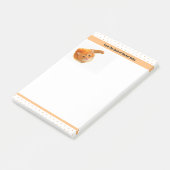 Post-it® Chat sur des notes de Courrier-it® (Incliné)