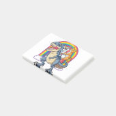 Post-it® Chat Unicorn Dinosaur T rex Kitten Amant (Incliné)