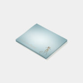 Post-it® Chat Whimsical Quirky - Personnalisé (Incliné)