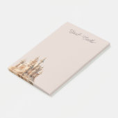 Post-it® Château de Sable Crème de Plage (Incliné)