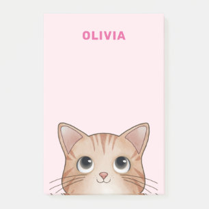 Post-it® chaton sucré Amoureux des chats regardant votre no