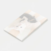 Post-it® Chatons blancs et noirs (Incliné)