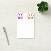 Post-it® Chatons oranges violets (Bureau)