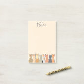 Post-it® Chats cools (Sur un bureau)