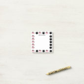 Post-it® Chats et café mignons (Sur un bureau)