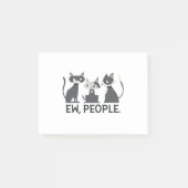 Post-it® Chats, Ew, People (Devant)
