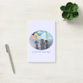 Post-it® Chats Louvre Paris - Notes de 4" x 6" (Bureau)