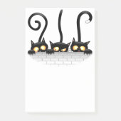 Post-it® Chats Naughty, Playful et drôle de personnages (Devant)
