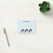 Post-it® Chats noirs et blancs | Trois sages chatons (Bureau)