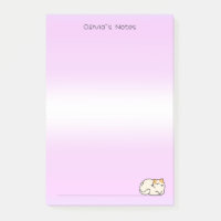 Chatte chatte dégradé coloré Nom personnalisé
