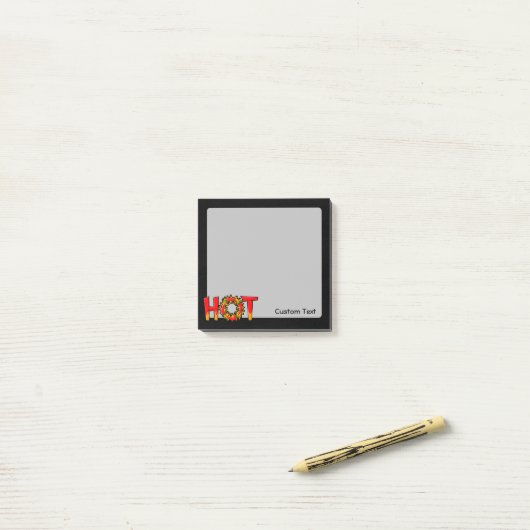 POST-IT® CHAUD (Sur un bureau)