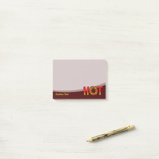 POST-IT® CHAUD (Sur un bureau)