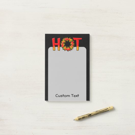 POST-IT® CHAUD (Sur un bureau)