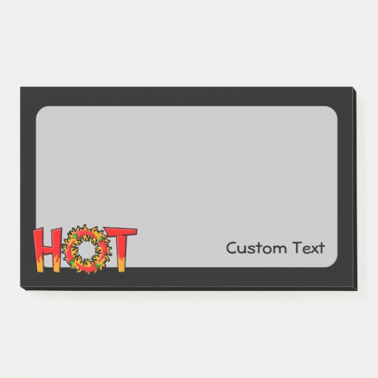 POST-IT® CHAUD (Devant)