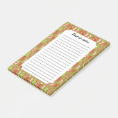 Post-it® Chaussettes d'hiver rétro de Noël (Incliné)