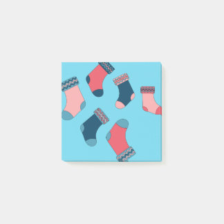 Post-it® Chaussettes pour Noël Stocker sur Arrière - plan b