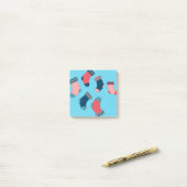 Post-it® Chaussettes pour Noël Stocker sur Arrière - plan b (Sur un bureau)