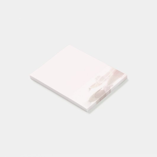 Post-it® Chaussons de ballet Notes post-it (Incliné)