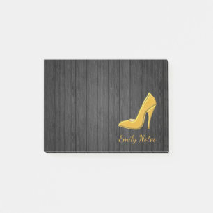 Post-it® Chaussure haute talon en bois personnalisé
