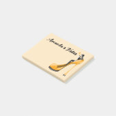 Post-it® Chaussure Stiletto Jaune Mode Diva Notes (Incliné)