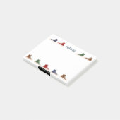 Post-it® Chaussures baskets haut de gamme conception person (Incliné)