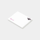 Post-it® Chauve-souris d'Halloween (Incliné)