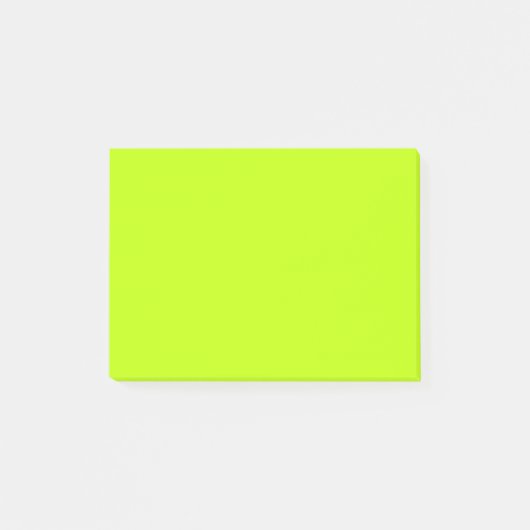 Post-it® Chaux amères (couleur solide) (Devant)