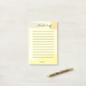 Post-it® Check it off Notepad (Sur un bureau)