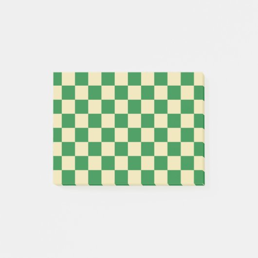 Post-it® Checkered Dark (Devant)