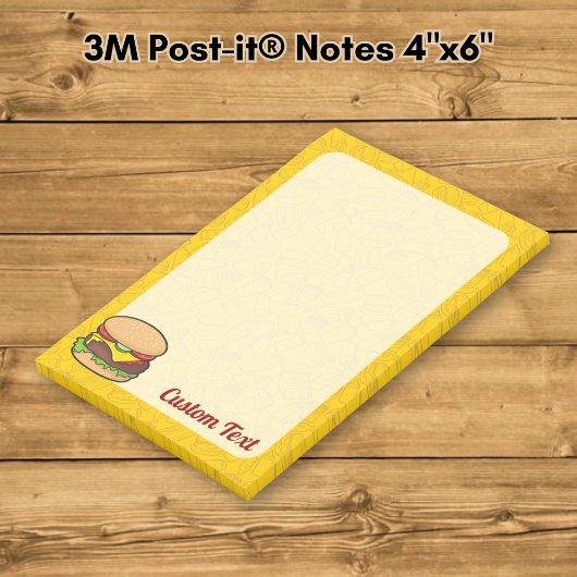 Post-it® Cheeseburger