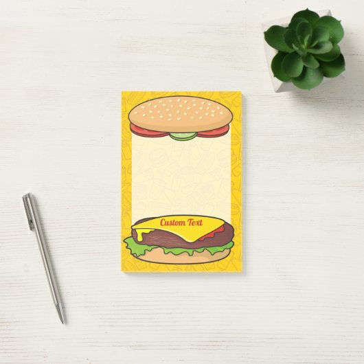 Post-it® Cheeseburger (Bureau)