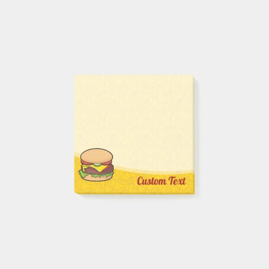 Post-it® Cheeseburger (Devant)