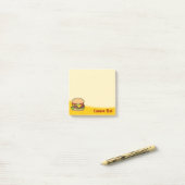 Post-it® Cheeseburger (Sur un bureau)