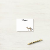 Post-it® Cheetah (Sur un bureau)