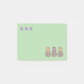 Post-it® Cheetah Matryoshka (Devant)