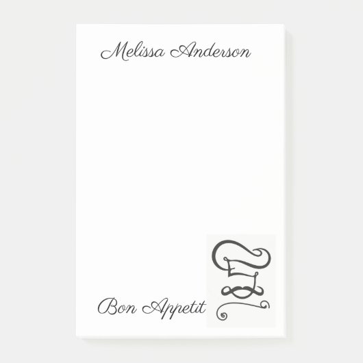 Post-it® Chef (Devant)