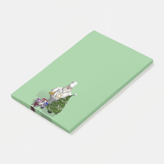 Post-it® Chef du Père Noël doux (Incliné)