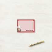 Post-it® Chef femme (Sur un bureau)
