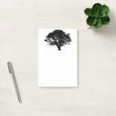 Post-it® Chêne noir gothique Silhouette Art Dessin (Bureau)