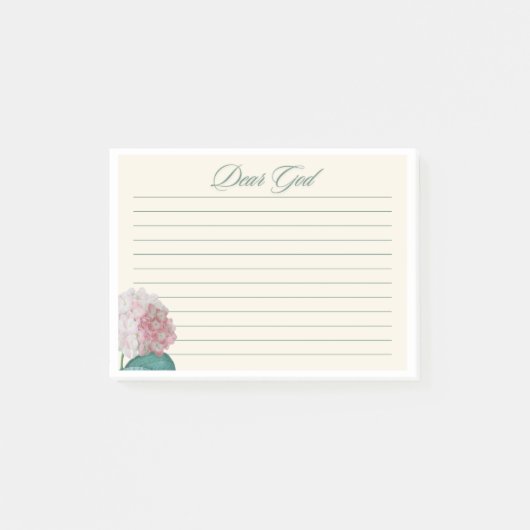 Post-it® Cher Dieu - Demande de prière (Devant)