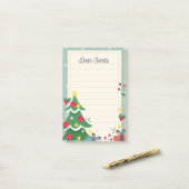 Post-it® Cher Père Noël (Sur un bureau)