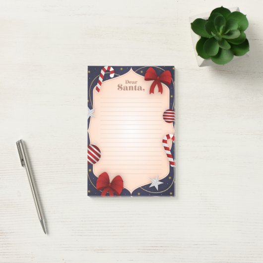 Post-it® Cher Père Noël (Bureau)