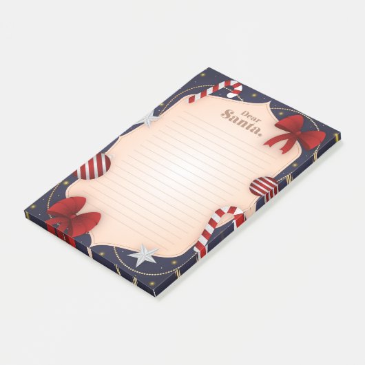 Post-it® Cher Père Noël (Incliné)