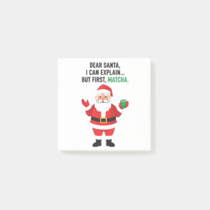 Post-it® Cher Père Noël, Je Peux Expliquer Mais D'Abord Mat