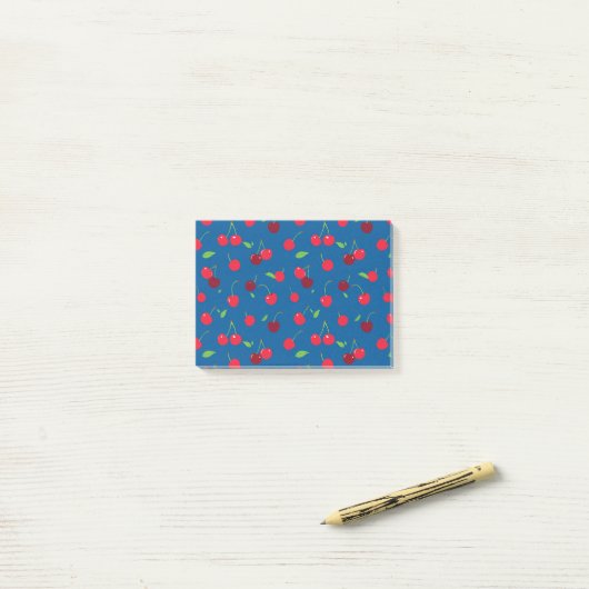 Post-it® Cherry (Sur un bureau)
