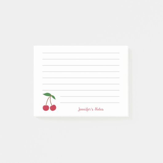 Post-it® Cherry (Devant)