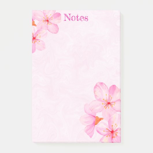 Post-it® Cherry Blossom Pretty Pink Custom (Devant)