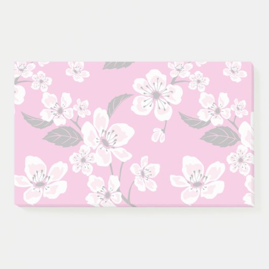 POST-IT® CHERRY BLOSSOM - SAKURA (ROSE) (Devant)